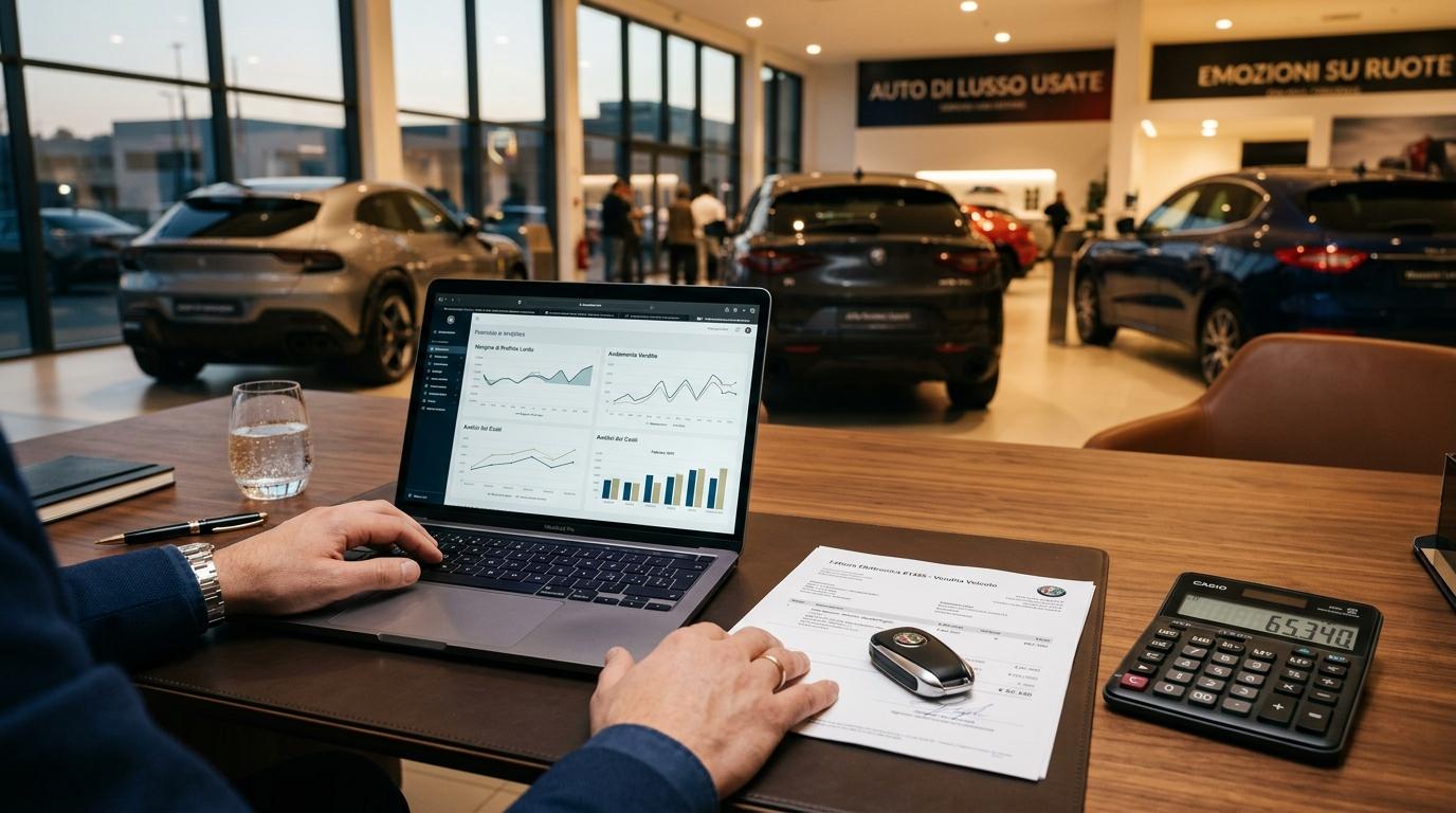 Regime del Margine Auto Usate (Art. 36): Calcolo IVA, Fattura, Marca da Bollo ed Esempio Pratico (2026)
